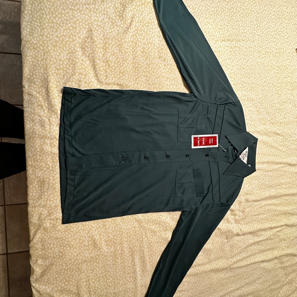 Green men’s vintage shirt